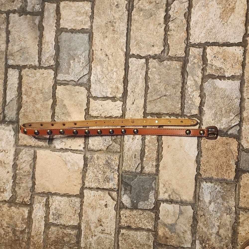 Vintage Western Leather Belt